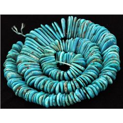 460ct Hi Grade Chinese Turquoise Strand (JEW-004877)