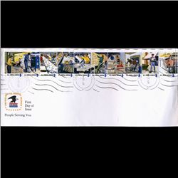 1973 US First Day Postal Cover 10 Strip (STM-003035)