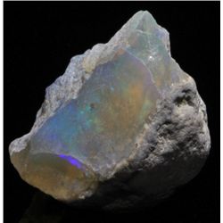 8ct HOT FLASH Etheopian Crystal Opal Rough  (GEM-052399)