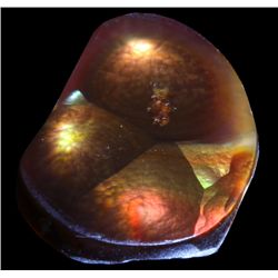 2.85ct Super HOT Mexican Fire Agate Mine Cut Cabochon (GEM-051468)