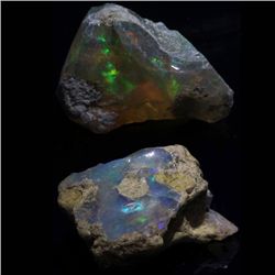 10.3ct HOT FLASH Etheopian Crystal Opal Rough Parcel (GEM-052166)