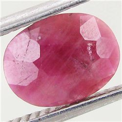 1.5ct Ruby Untreated Oval (GEM-042288)