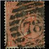 Image 1 : 1865 Britain 4p Victoria Stamp (STM-000725)