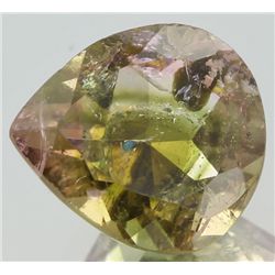2.65ct Pink Tourmaline Hint of Watermelon Pear Cut (GEM-055110)