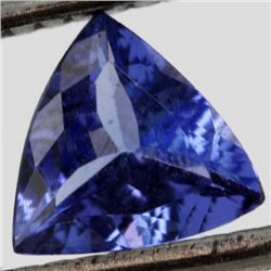 0.57ct Purple Blue Tanzanite Trillion Cut (GEM-049941A)