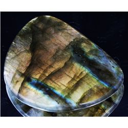 50ct Delicate Potato Chip Cut Labradorite Cabochon (MIN-003493)