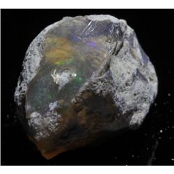 10.9ct HOT FLASH Etheopian Crystal Opal Rough  (GEM-052469)