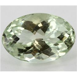 16ct Strong Green Amethyst Oval Cut (GEM-051462)
