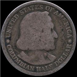 1893 Columbian Expo 50c Circulated (COI-008761)