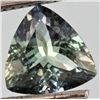 Image 1 : 2.06ct Blue Green Tanzanite Trillion Cut  (GEM-052845)