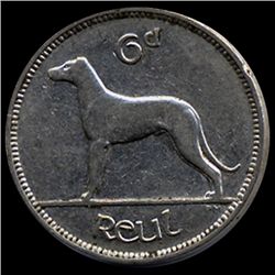 1935 Ireland 6p Higher Grade (COI-007365)