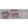 Image 1 : 2.25ct Pink Tourmaline Emerald Cut Parcel (GEM-055610)