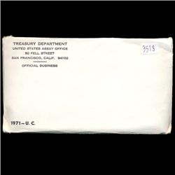 1971 US Mint Coin Set UNOPENED (COI-002971A)