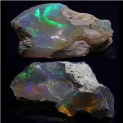 10.1ct HOT FLASH Etheopian Crystal Opal Rough Parcel (GEM-052045)