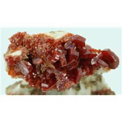 250ct Premium Red Vandanite Crystal Cluster (MIN-004309)