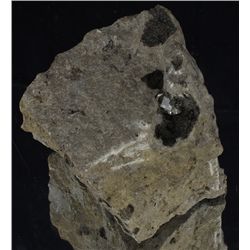 2185ct Base Material with Herkimer Diamond Pocket (MIN-002850)