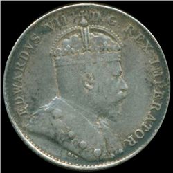 1904 Canada 10c Silver XF/AU (COI-013961)