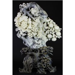 Handcarved Huge Grape Vine Statue (DEC-001089)