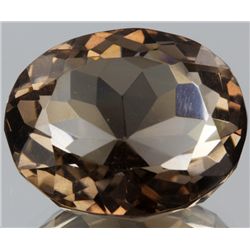 31.15ct Smoky Brown Quartz Oval Cut  (GEM-053303)