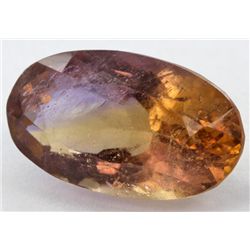 19.6ct Multicolor Ametrine Oval Cut (GEM-052673)
