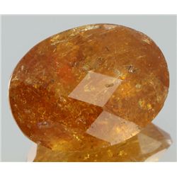 9.7ct Deep Yellow Orange Tourmaline Oval Cut (GEM-054735)