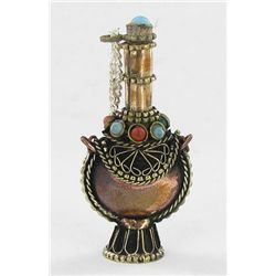 Tibet Copper Snuff Bottle (ANT-001542)