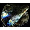 Image 1 : 115ct Delicate Potato Chip Cut Labradorite Cabochon (MIN-003517)
