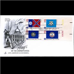 1976 US First Day Postal Cover Plate Block (STM-003140)