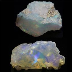 10.5ct HOT FLASH Etheopian Crystal Opal Rough Parcel (GEM-052212)