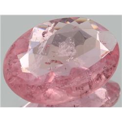 2.65ct Pink Tourmaline Hint of Watermelon Oval Cut (GEM-054977)