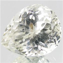 16.2ct Sparking Top Yellow Kunzite Pear (GEM-043857)