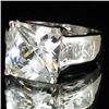 Image 2 : 39.56twc Lab Diamond White Gold Vermeil/925 Ring (JEW-003986)