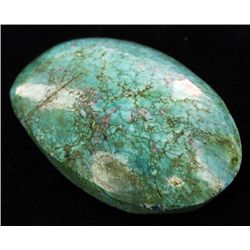 31.36ct Blue Green Persian Turquoise Cabochon Cut (GEM-054116)