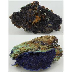 200ct Deep Blue Azurite Crystal Cluster Parcel (MIN-003654)