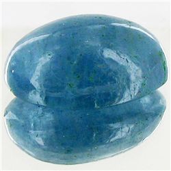 16.8ct Deep Blue Aquamarine Cabochon (GEM-045366)