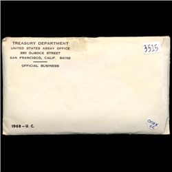 1968 US Mint Coin Set UNOPENED (COI-002968B)