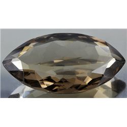 51.25ct Smoky Brown Quartz Marquise Cut  (GEM-053242)