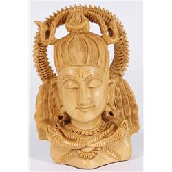 Handcarved Boxwood Kwanyin (DEC-001079)