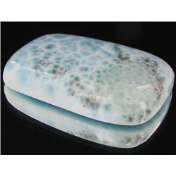 77.55ct Blue Green Larimar/Pectolite Cabochon (GEM-054046)