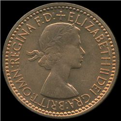 1953 Britian 1/4p MS66 (COI-008860)