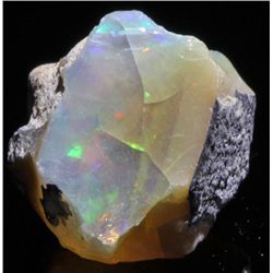8.8ct HOT FLASH Etheopian Crystal Opal Rough  (GEM-052344)