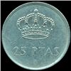 Image 2 : 1984 Spain 25p ERROR XF+ (COI-010351)