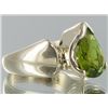 Image 2 : 31.7twc Natural Pakistan Peridot Sterling Ring (JEW-004512)