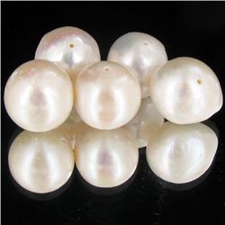 54.98ct White Round Freshwater Pearl Parcel (GEM-046839)