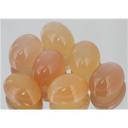 10.7ct Hi Grade Orange Moonstone Parcel Cabochons (GEM-056659)