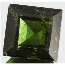 6.55ct Green Tourmaline Square Cut (GEM-055066)