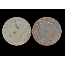 1887 Liberty Nickel Better Circulated SCARCE (COI-007617)