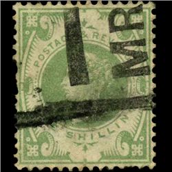 1887 Britain 1s Victoria Stamp (STM-000774)