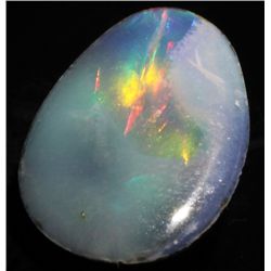 4.02ct Australian Black Opal Doublet HOT Fire (GEM-053662)