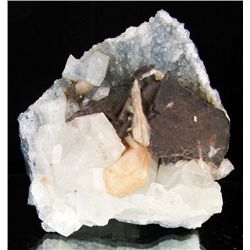 425gm Apophyllite, Stilbite & Heulandite Crystal Cluster (MIN-001770)